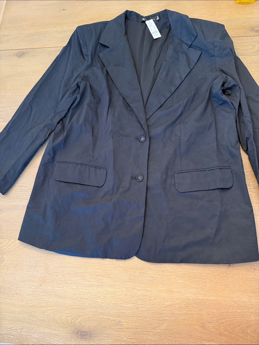 New York & Company Men's Navy Pea Coat